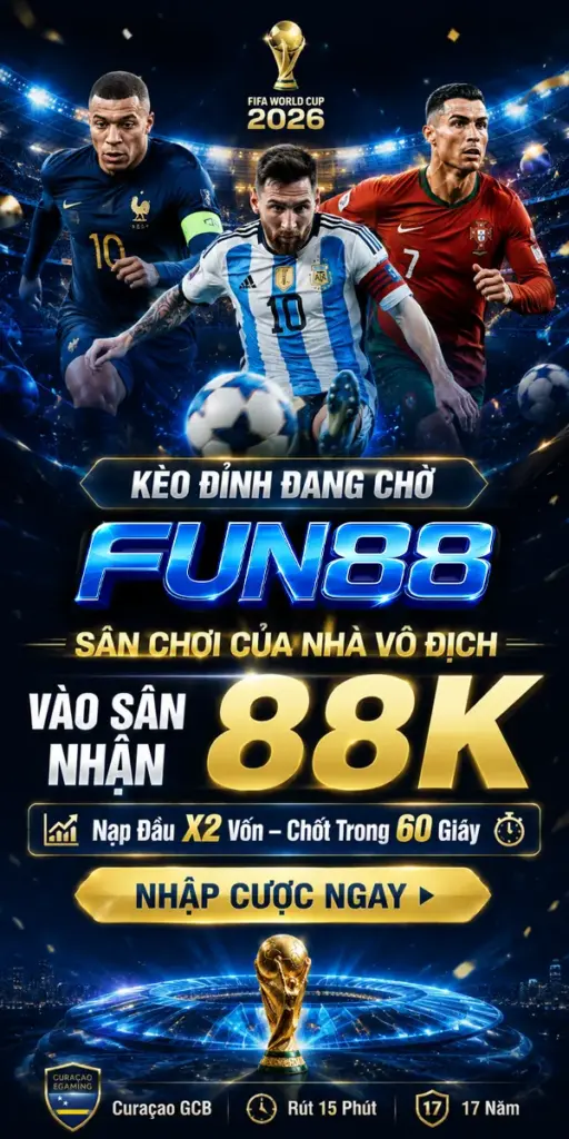 FUN88 ÉC 🎖️ Link Đăng Ký FUN88 COM Cá Viên Chiên 10/2026 18 banner doc fun88 vao san nhan 88k keo the thao